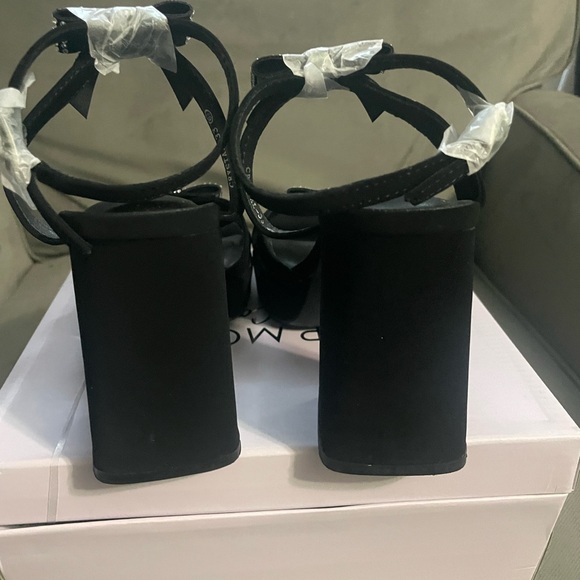 TOP Moda Black Rhinestone Heels - Picture 7 of 7